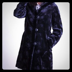 Mink fur coat